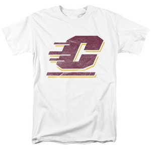 Men's Central Michigan University Official Distressed Primary T-Shirt - 1 of 4