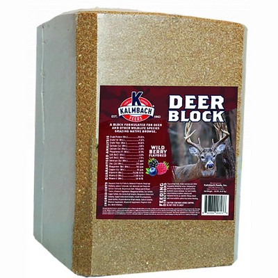 Antler King Wild Berry Supplement Block for Deer and Wildlife - 30 LB