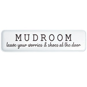 The Lakeside Collection Humorous Household Signs - Mudroom - 1 of 4