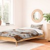 Deny Designs Twin/Twin Extra Long Laura Fedorowicz Clouds Dance Duvet Cover and Pillow Shams: Abstract Design, Machine Washable - 3 of 4