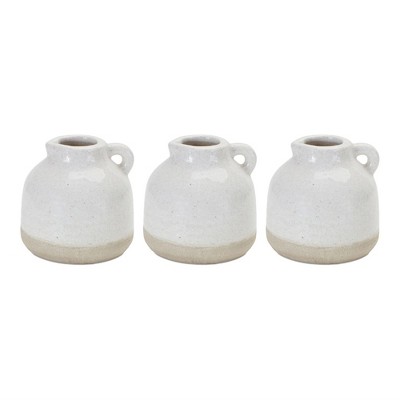 Melrose Stoneware Bud Vase (Set of 3)
