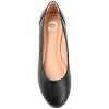 Journee Women's Comfort Kavn Medium and Wide Width Dress Flats - 4 of 4
