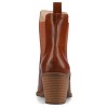 Journee Womens Rosemary Western Chelsea Booties - 3 of 4