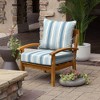 ARDEN Foam Outdoor Deep Seat Cushion Set, 24 x 24, made with ProFoam, Rain-proof, Fade Resistant - 2 of 4