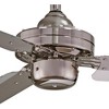 54" Minka Aire Steal Brushed Nickel Ceiling Fan with Wall Control - 3 of 4
