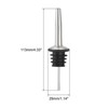 Unique Bargains Stainless Steel Leakproof Odorless Liquor Pourers with Tapered Spout 2 Pcs - 2 of 4