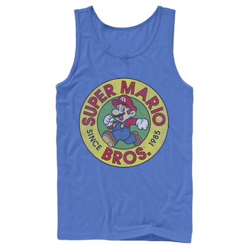 Men's Nintendo Mario Walk Circle 1985 Tank Top - image 1 of 3