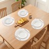 REGALWOVEN Farmhouse Placemats Set of 6 Placemats for Dining Table Decor Indoor Outdoor Kitchen Table Mat Wipe Clean - 3 of 4