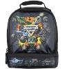Monster Jam Lunch Box Grave Digger Megalodon Pirate's Curse Dual Compartment Insulated Big Lunch Bag for Work Travel - 2 of 4