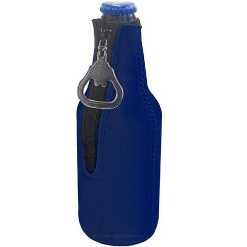 Beer Bottle Cooler With Zipper Portable Neoprene Vacuum Cup Sleeve Water  Bottle Cover Insulator Sleeve Bag Glass Bottle Case