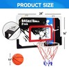 GSE Large Over-The-Door Basketball Hoop with Basketball & Pump for Office & Home - image 2 of 4