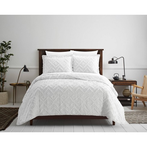 Full/queen Solid Quilt Navy Hearth & Hand With Magnolia 100 Cotton Shell for sale online 