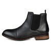 Vance Co. Mens Medium and Wide Width Garrett Cap Toe Chelsea Boot - 2 of 4