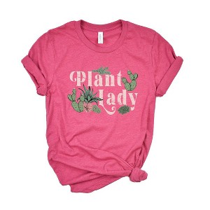 Simply Sage Market Women's Plant Lady Colorful Short Sleeve Graphic Tee - 1 of 4