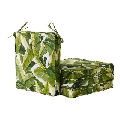 18in Square Outdoor Chair Pad Set of 4
