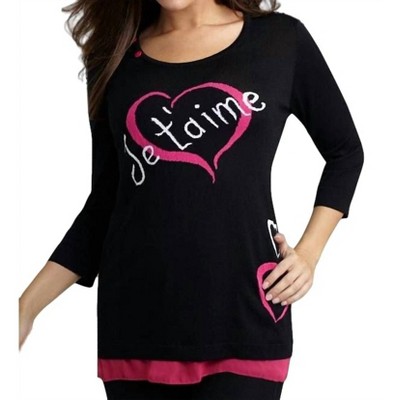 Women's Je'Taime Sweater - Angel Apparel