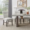 Roundhill Furniture Sorlen Modern Gray Upholstered Dining Chairs, Set of 2 - 2 of 4