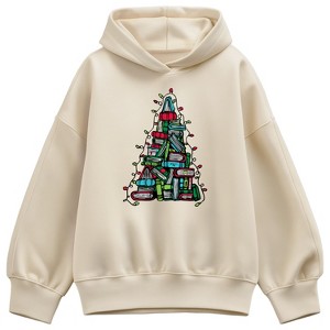 Women's - Instant Message - Book Christmas Tree - 1 of 2