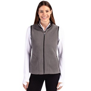 Cutter & Buck Cascade Eco Fleece Womens Vest - 1 of 2