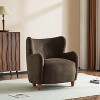 Christopher Knight Home Bacho Cozy Wingback Upholstered Accent Chair - 2 of 4