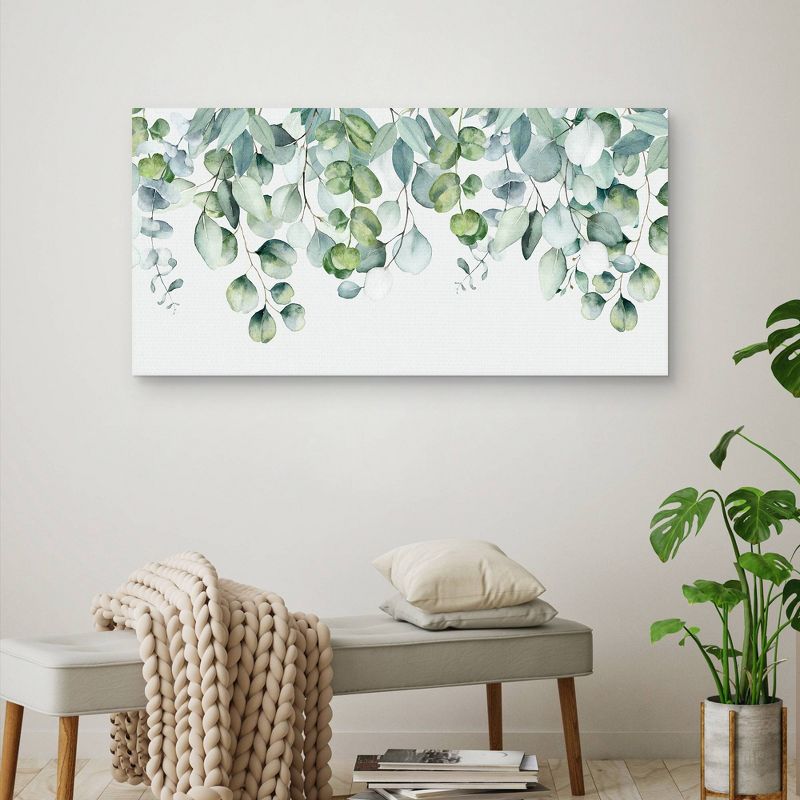 24&#34; x 48&#34; Eucalyptus Panel by Belle Maison Unframed Wall Canvas - Masterpiece Art Gallery, 5 of 6