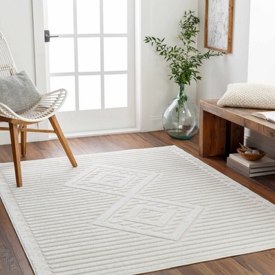 Hauteloom Rune Cream Outdoor Rug
