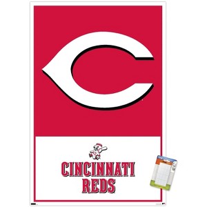 Trends International MLB Cincinnati Reds - Logo 22 Unframed Wall Poster Prints - 1 of 4