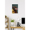 Trends International Ray Heere - Chimpanzee Blowing Bubble Framed Wall Poster Prints - 2 of 4