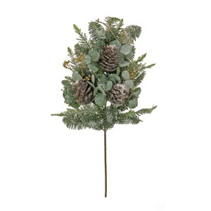 National Tree Company 27" Pine and Eucalyptus Plastic Spray - 1 of 3