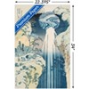 Trends International The Amida Waterfall in the Far Reaches of the Kisokaido Road Unframed Wall Poster Prints - 3 of 4