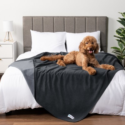 PetAmi Waterproof Dog Blanket, Pet Cat Puppy Couch Cover Protection, Fleece Washable Reversible Soft Plush Throw