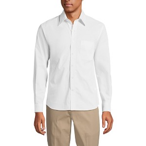 Lands' End Men's Long Sleeve Stretch Coolmax Shirt - 1 of 2