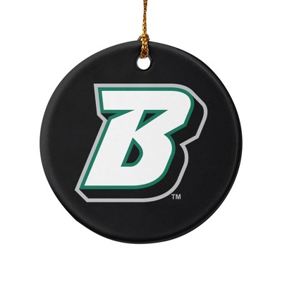 Binghamton University Logo Porcelain Holiday Christmas Tree Ornament
