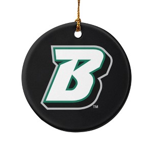 Binghamton University Logo Porcelain Holiday Christmas Tree Ornament - 1 of 4