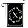 Briarwood Lane Everyday Garden Flag 12x18 For Outdoor Briarwood Lane Classic Monogram Letter X Garden Flag Flags For Outside - 2 of 4
