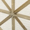 NicBex Lattice Fireplace Screen Fireplace Cover Large Double Panel with Hinged Doors for Living Room - 4 of 4