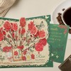 Unique Bargains Floral 3D Greeting Cards with Envelope and Message Note 1 Set - 2 of 4
