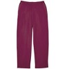 Collections Etc Elastic Waistband with Side Pockets Cotton Knit Pants - 3 of 4