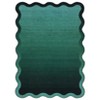 Garvee Scalloped Area Rug Modern Ombre Rugs for Living Room Soft Washable Non Slip Low Pile Throw Carpet - 4 of 4