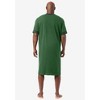 KingSize Men's Big & Tall Short-Sleeve Jersey Henley Nightshirt - 3 of 4