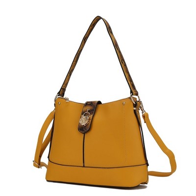 MKF Collection Ezra Snake Embossed Shoulder Trendy Bag by Mia K