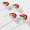 5ct Rainbow Shaped Candles - Spritz™ - 4 of 4