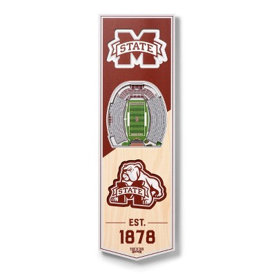 NCAA Mississippi State Bulldogs 6"x19" Stadium Banner