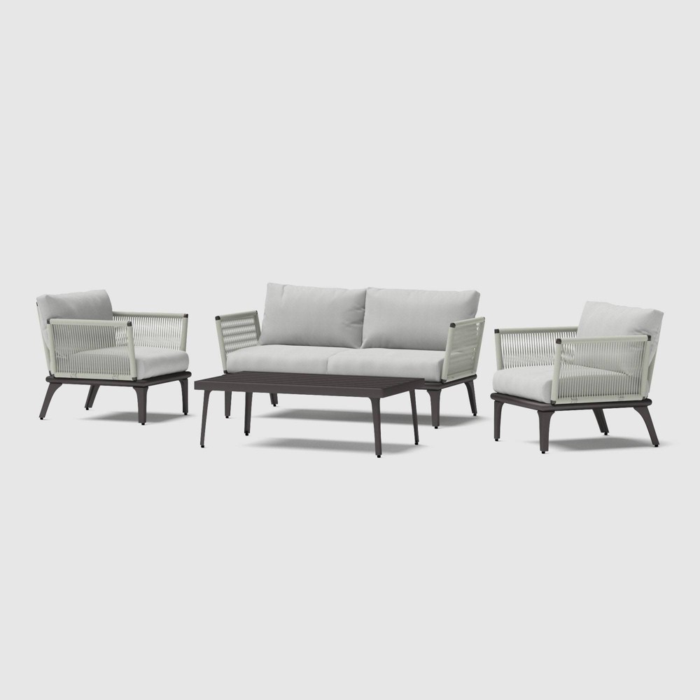 Evanon 4pc Rope Seating Set RST Brands