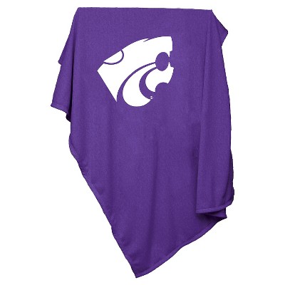 NCAA Kansas State Wildcats Sweatshirt Throw Blanket