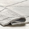 Arvin Olano x Rugs USA - Addy Trellis Machine Washable Shag Indoor Area Rug - 4 of 4