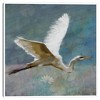 Masterpiece Art Gallery 24"x24" Egret Flight Wall Art - 2 of 4