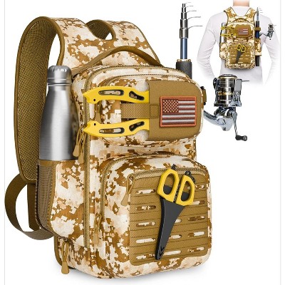 Tactical Fishing Storage Bag - Lightweight & Compact Bag For Fishing