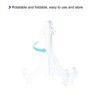 Unique Bargains Plastic Folding Clear Picture Frame Decorative Holder Stands 6 Pcs - 4 of 4