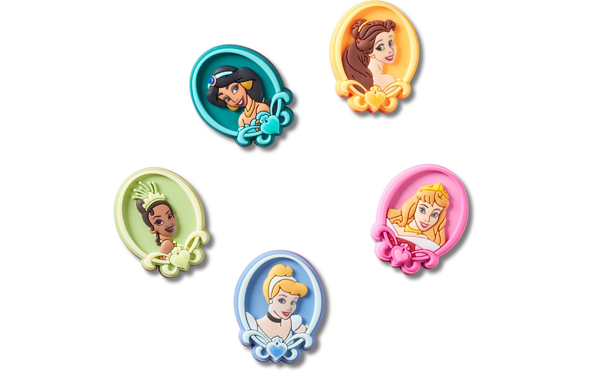 Crocs Jibbitz Disney Princess Shoe Charms 5-Pack